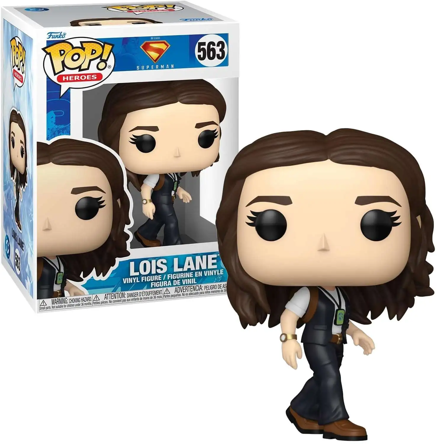 Funko DC Superman 2025 POP! Heroes Lois Lane Vinyl Figure #563