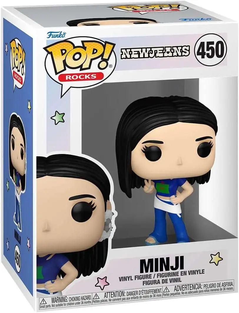 Funko Newjeans POP! Rocks Minji Vinyl Figure #450