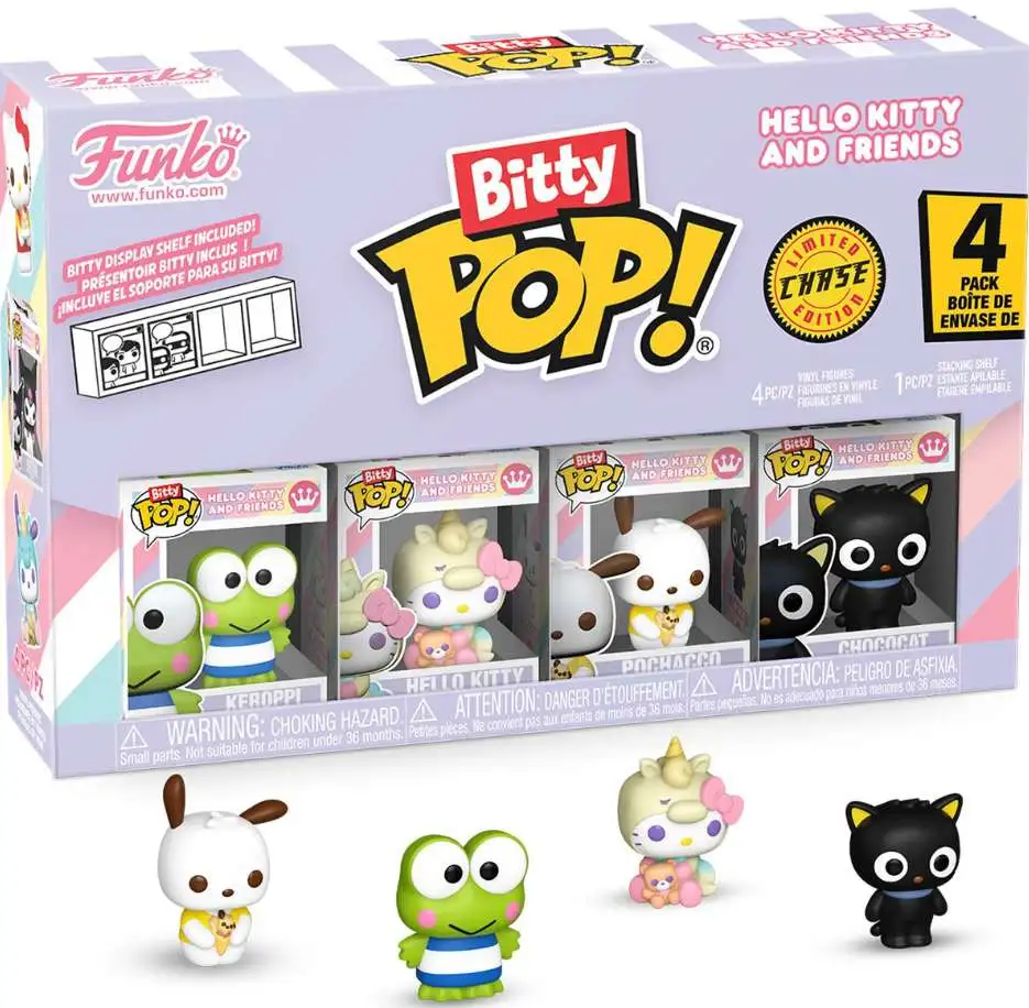 Funko Sanrio Bitty POP! Keroppi Vinyl Mini Figure 4-Pack