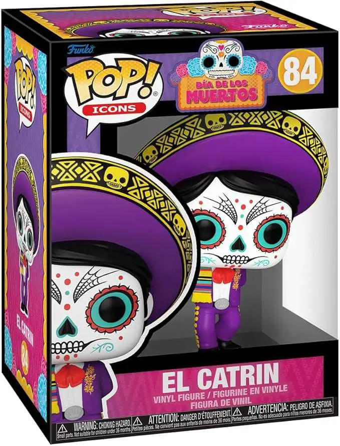 Funko Dia De Los Muertos POP! Icons El Catrin Vinyl Figure #84