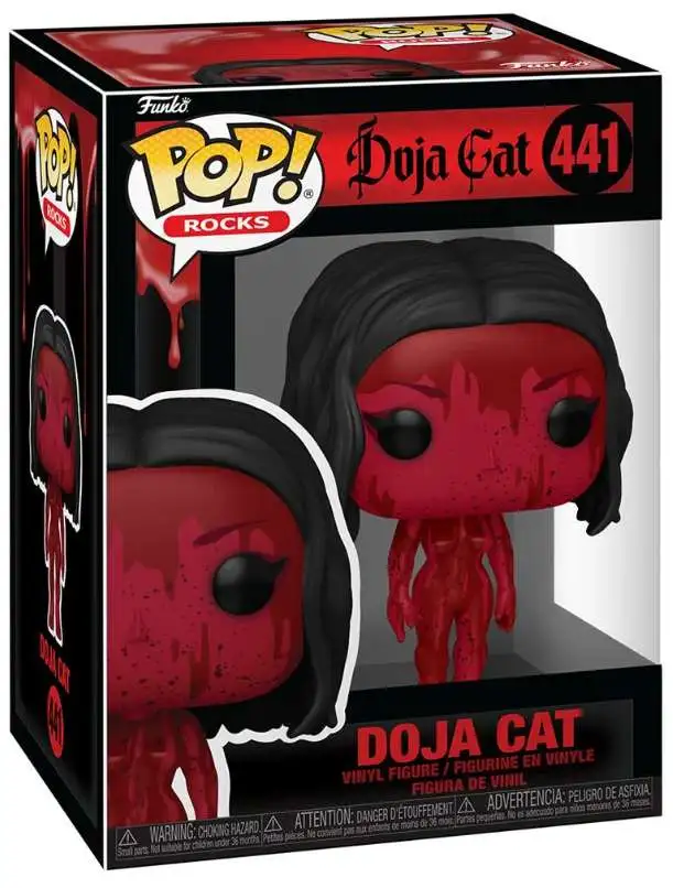 Funko POP! Rocks Doja Cat Vinyl Figure #441 [Scarlet]