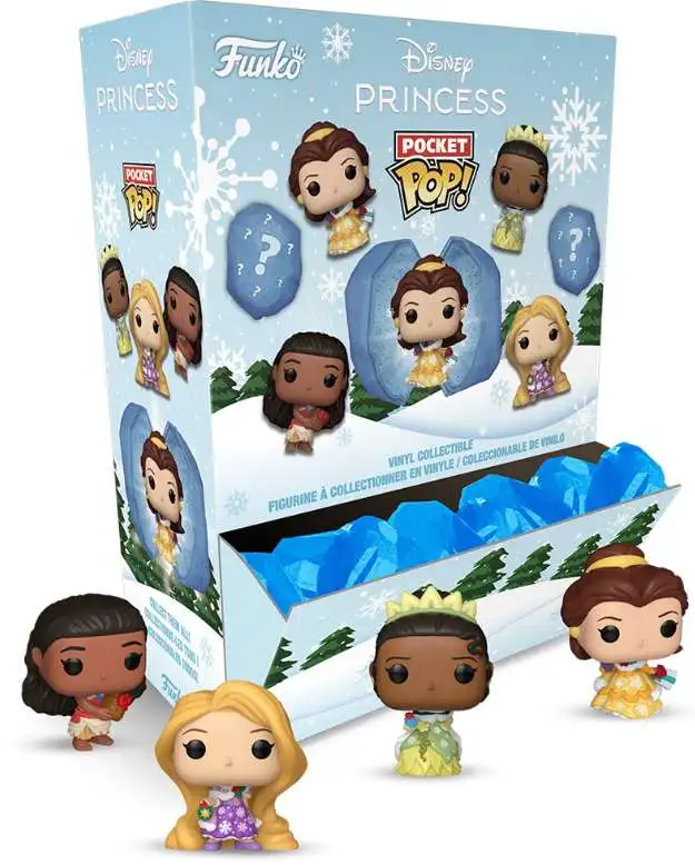 Funko Disney Ice Pocket POP! Princess Holiday Mystery Box [12 Packs]