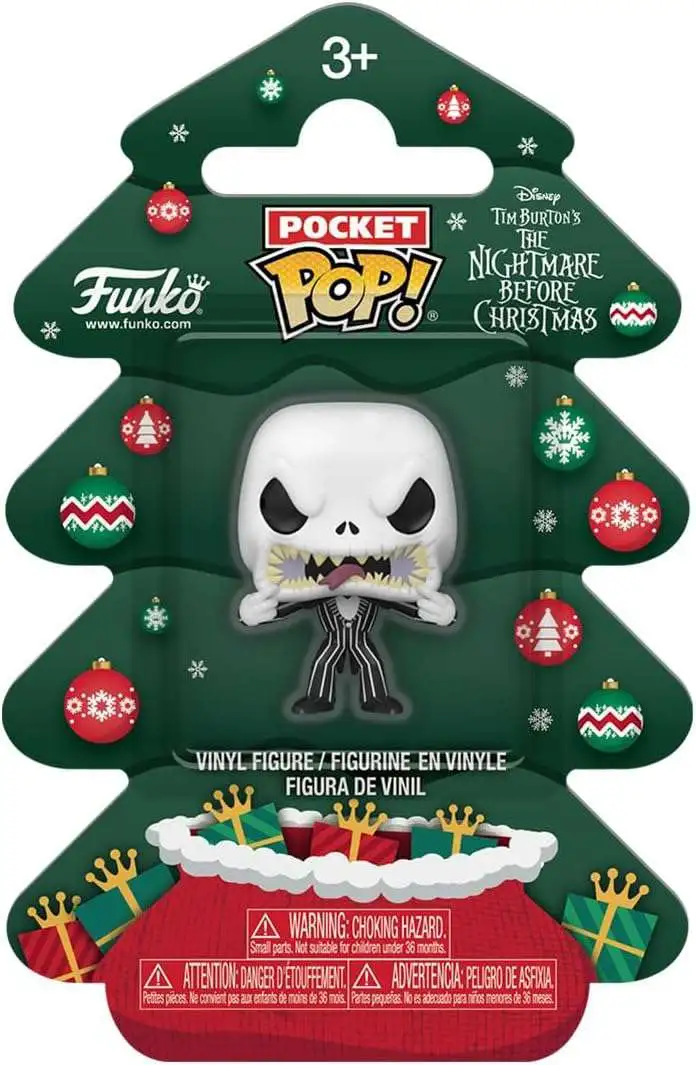 Funko The Nightmare Before Christmas Pocket POP! Jack Vinyl Holiday Tree