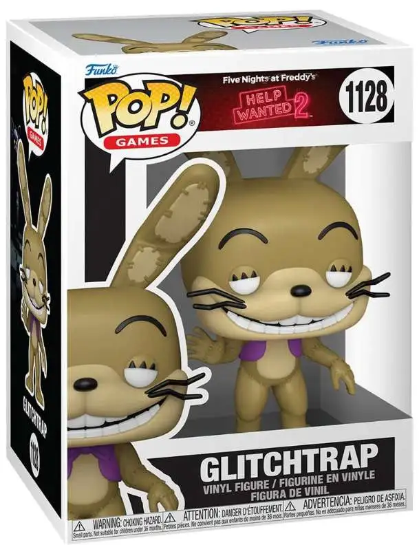 Funko Five Nights at Freddy's Help Wanted 2 POP! Games Glitchtrap Vinyl Figure #1128