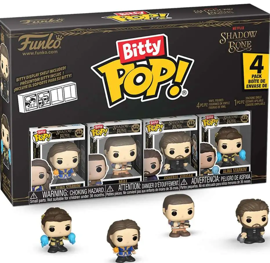 Funko Shadow and Bone Bitty POP! Alina Starkov Vinyl Mini Figure 4-Pack