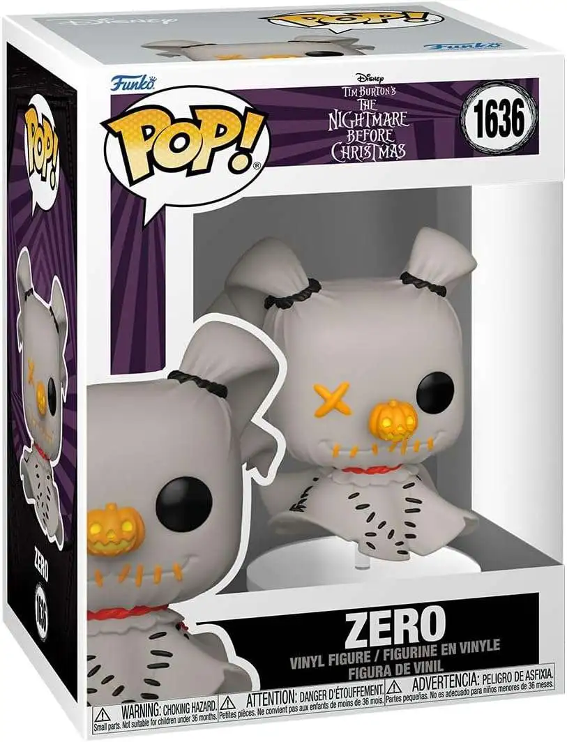 Funko The Nightmare Before Christmas POP Disney Patchwork Zero