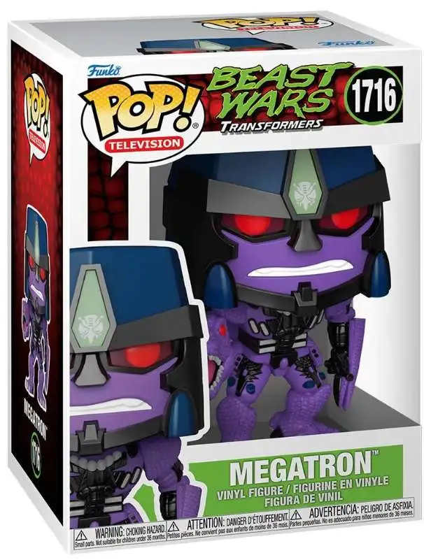 Funko Transformers Beast Wars POP! Animation Megatron Vinyl Figure #1716 [Beast Wars]