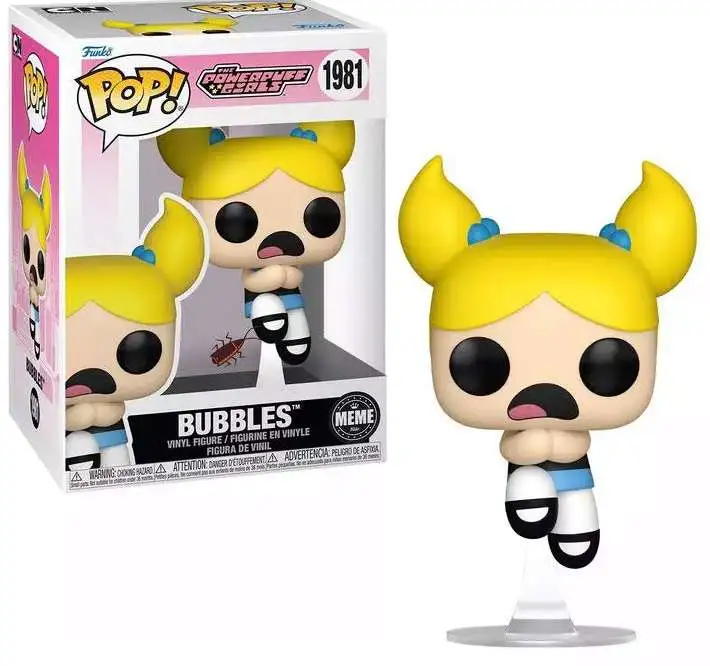 Funko Powerpuff Girls Meme POP! Animation Bubbles Vinyl Figure