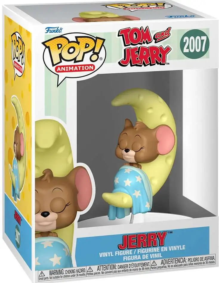 Funko Tom & Jerry POP! Animation Jerry Vinyl Figure #2007 [Sleeping on the Moon]