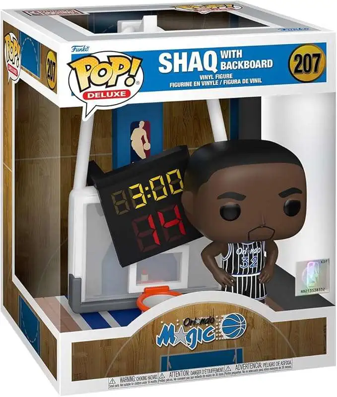 Funko POP! NBA Shaq Deluxe Vinyl Figure #207 [With Backboard]