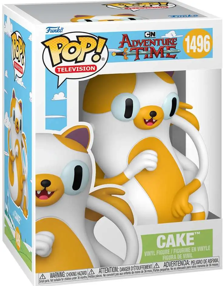 Funko Adventure Time Fionna and Cake POP! Television Cake Vinyl Figure #1496