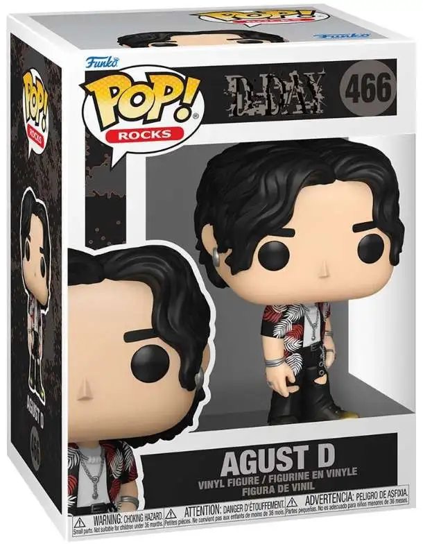 Funko BTS POP! Rocks Agust D Vinyl Figure #466 [Haegeum]