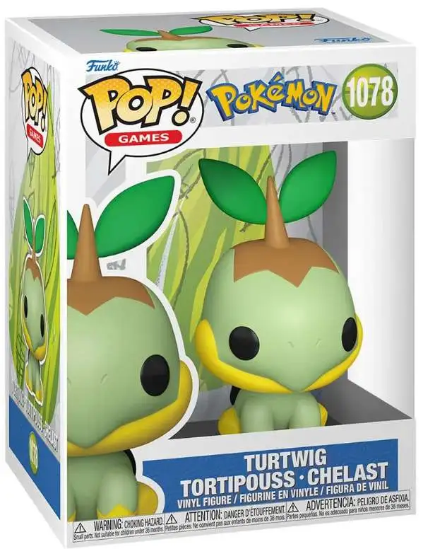 Funko Pokemon POP! Games Turtwig Vinyl Figure #1078