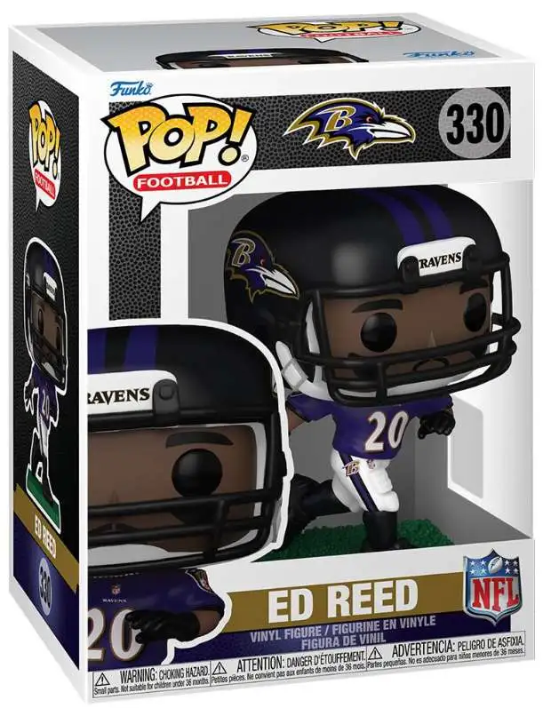 Funko Baltimore Ravens POP! NFL Legends Ed Reed Vinyl Figure #330
