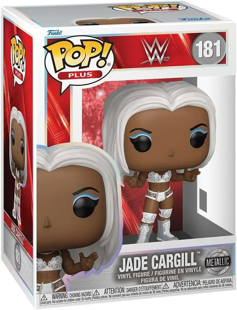Funko WWE Wrestling POP! WWE Jade Cargill Deluxe Vinyl Figure #181 [Metallic]