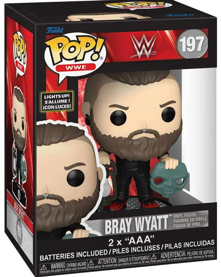 Funko Pop! SFX: WWE- Bray Wyatt (Lights Up) #197 Vinyl Figure