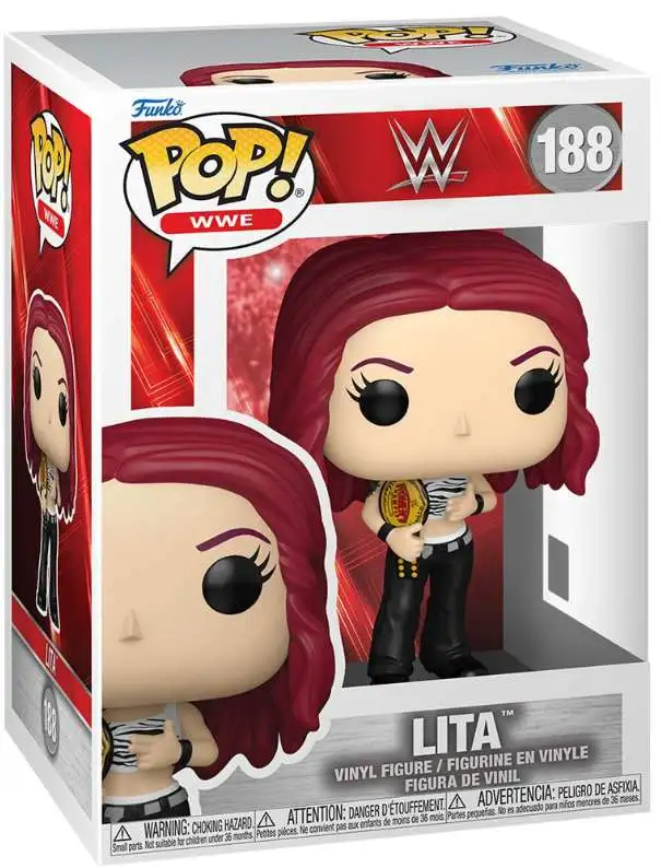 Funko WWE Wrestling POP! WWE Lita Vinyl Figure #188