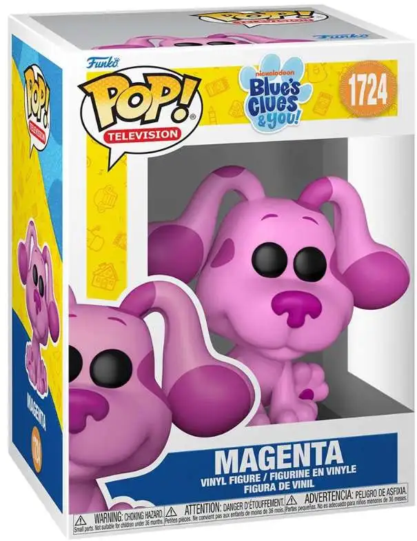 Funko Blue's Clues POP! Television Magenta Vinyl Figure #1724