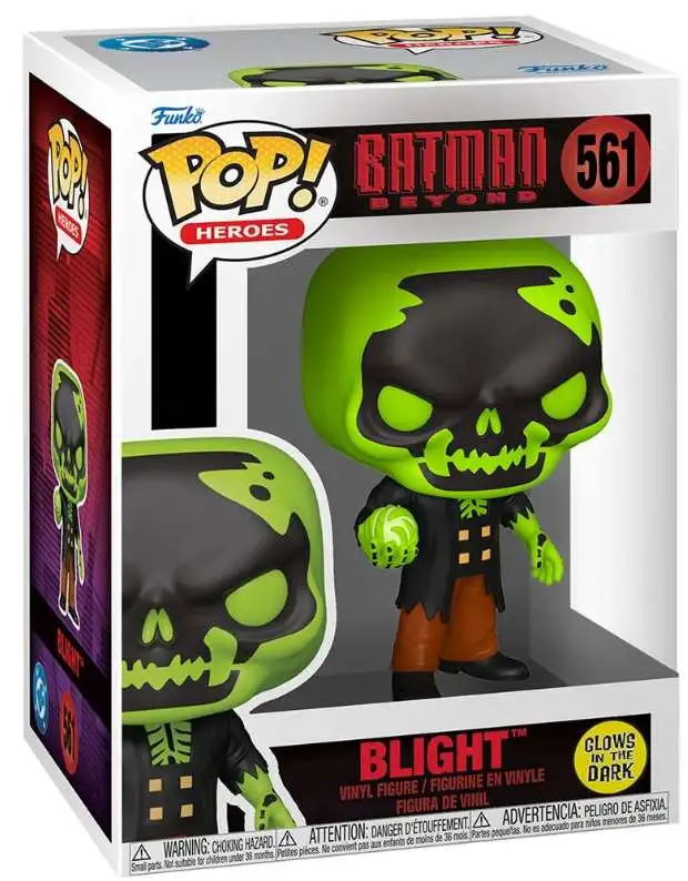 Funko DC Batman Beyond POP! Heroes Blight Deluxe Vinyl Figure #561 [Glows in the Dark]