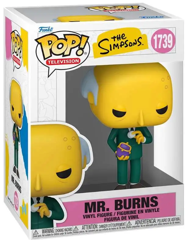 Funko The Simpsons POP! Animation Mr.Burns Vinyl Figure #1739