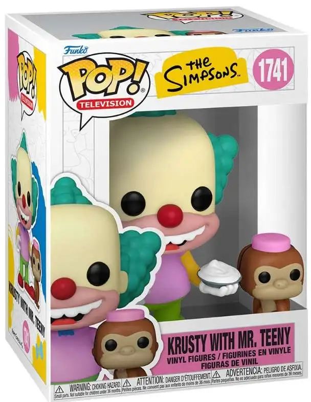 Funko The Simpsons POP! Animation Krusty & Tenny Vinyl Figure #1741