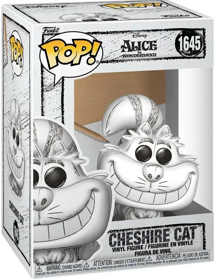 Funko Alice in Wonderland POP! Disney: Sketched Cheshire Cat Vinyl Figure #1645