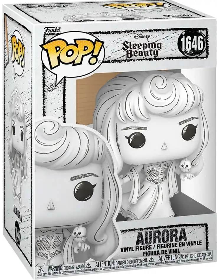 Funko Sleeping Beauty POP! Disney: Sketched Aurora Vinyl Figure #1646