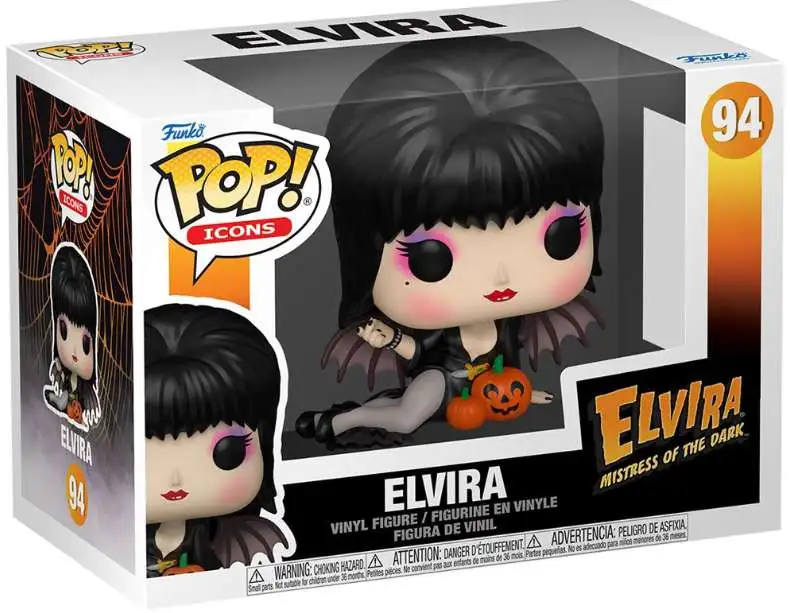 Funko POP! Icons Elvira Vinyl Figure #94 [Pumpkins]