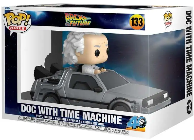 その他 Funko POP! time machine doc with clock Funko Back to the Future POP Rides Doc with Time Machine