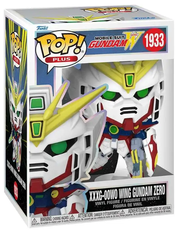Funko Mobile Suit Gundam Wars POP! Animation Wing Gundam Zero Deluxe Vinyl Figure #1933