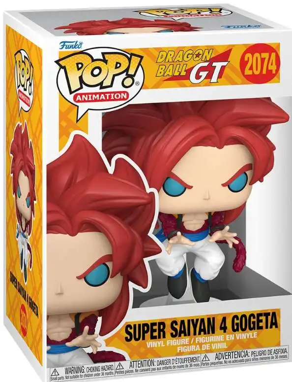 Funko Dragon Ball GT POP! Animation Super Saiyan 4 Gogeta Vinyl Figure #2074 [Regular Version]