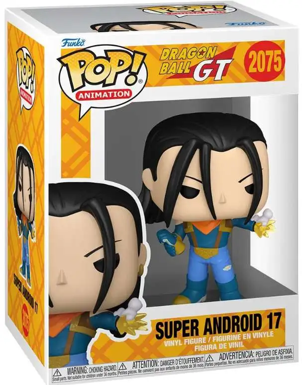 Funko Dragon Ball GT POP Animation Super Android 17 Vinyl Figure 2075 ...