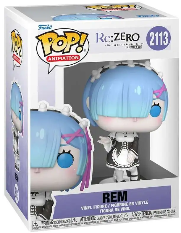 Funko Re:ZERO POP! Animation Rem Vinyl Figure #2113 [Regular Version]