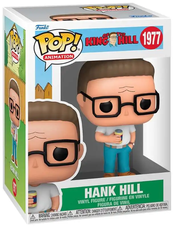 Funko King of the Hill POP! Animation Hank Hill Vinyl Figure #1977