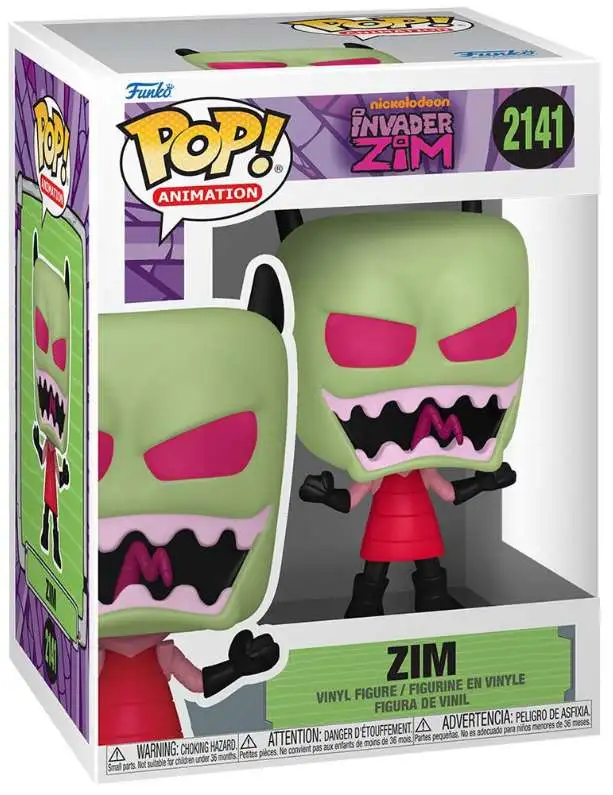Funko Invader Zim POP! Animation Zim Vinyl Figure #2141