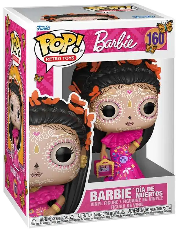 Funko POP! Retro Toys Barbie Vinyl Figure #160 [Dia de Los Muertos]