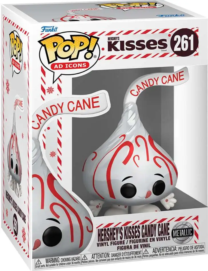 Funko Hersheys POP! AD Icons Hershey's Kisses Candy Cane Vinyl Figure #261
