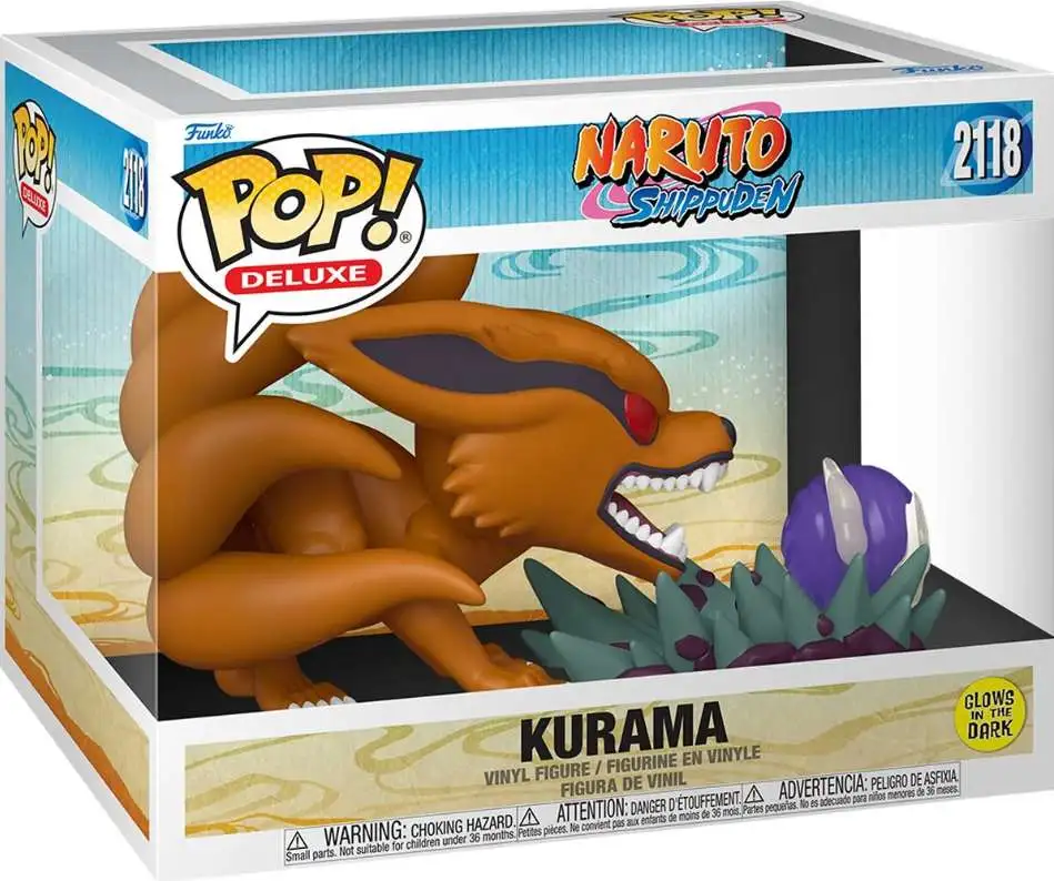 Funko Naruto POP! Animation Kurama Deluxe Vinyl Figure #2118 [Glow in the Dark]