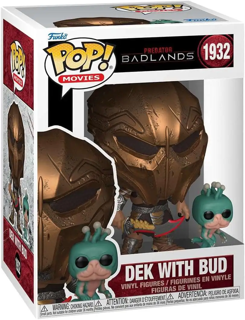 Funko Predator Badlands POP! Movies Dek with Bud Vinyl Figure #1932
