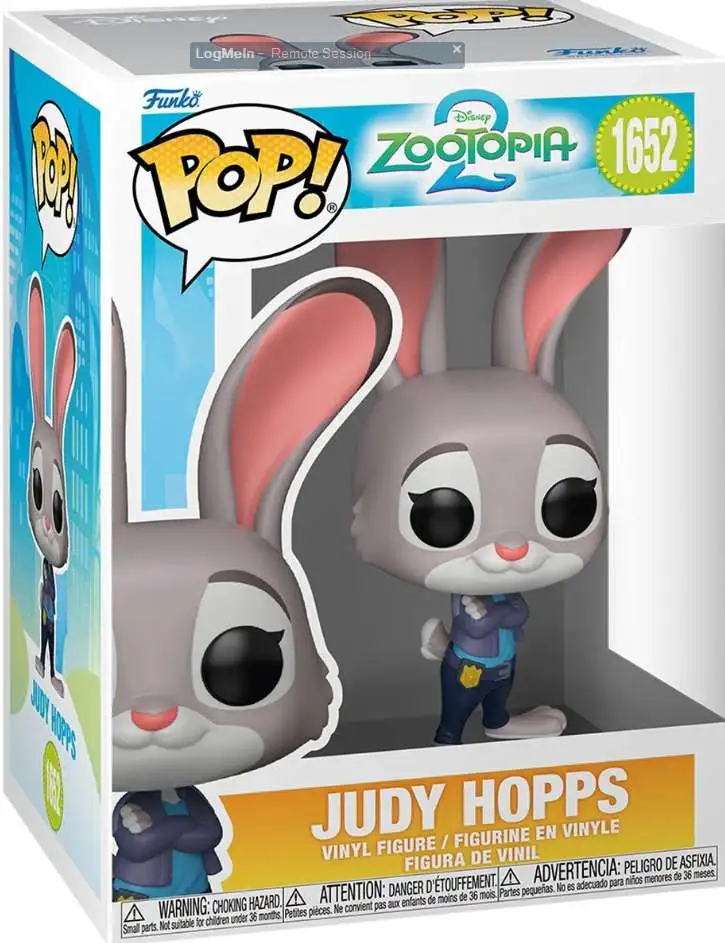 Funko Zootopia 2 POP! Disney Judy Hopps Vinyl Figure #1652