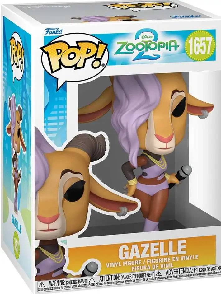 Funko Zootopia 2 POP! Disney Gazelle Vinyl Figure #1657