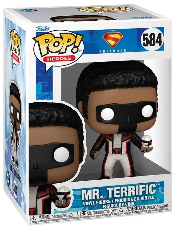 Funko DC Superman 2025 POP! Super Mr. Terrific Vinyl Figure #584