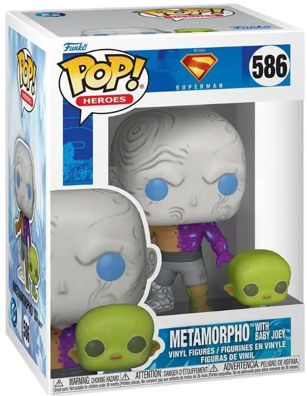 Funko DC Superman 2025 POP! Buddy Metamorpho with Baby Joey Vinyl Figure #586