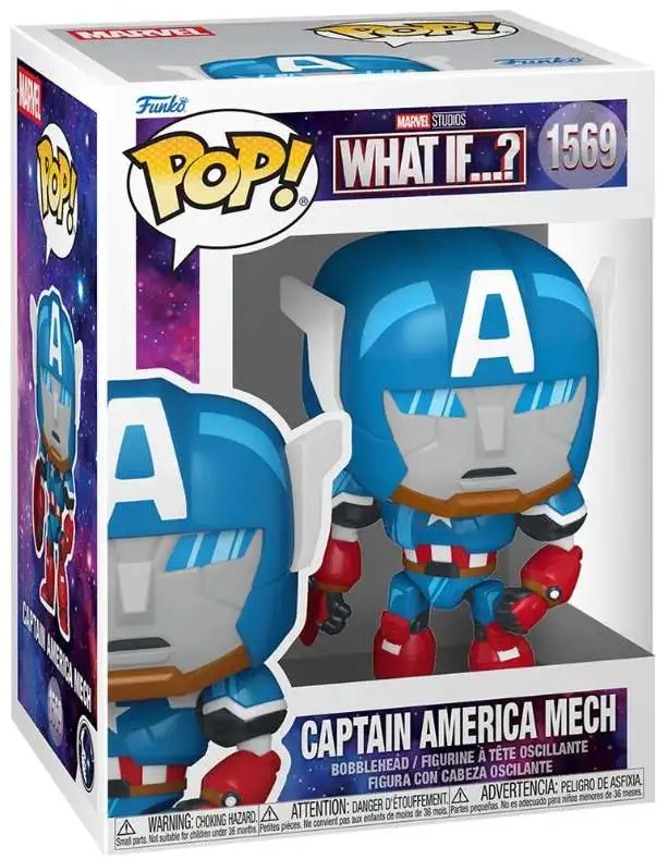 Funko What If POP! Marvel Captain America Mech Vinyl Figure #1569