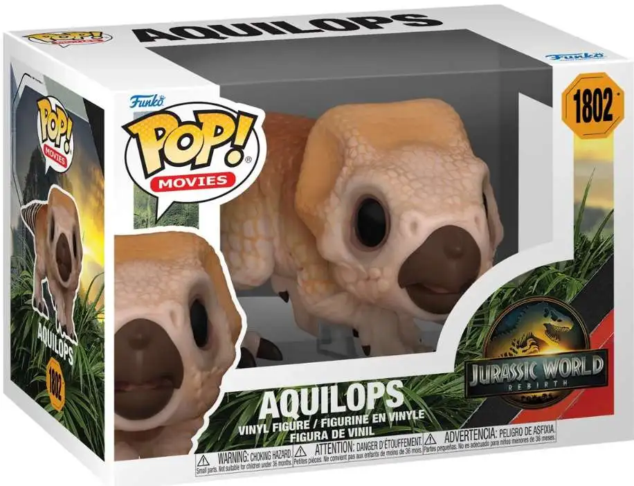 Funko Jurassic World Rebirth POP! Movies Aquilops Vinyl Figure #1802