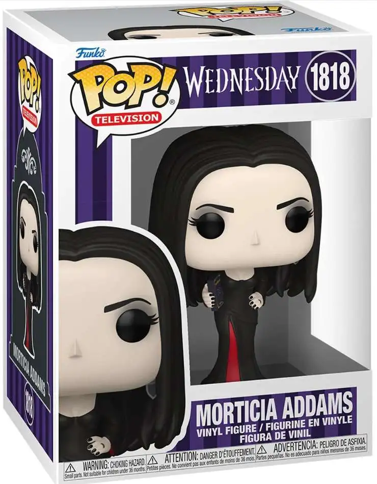 Funko Wednesday POP! Television Morticia Addams Vinyl Figure #1818
