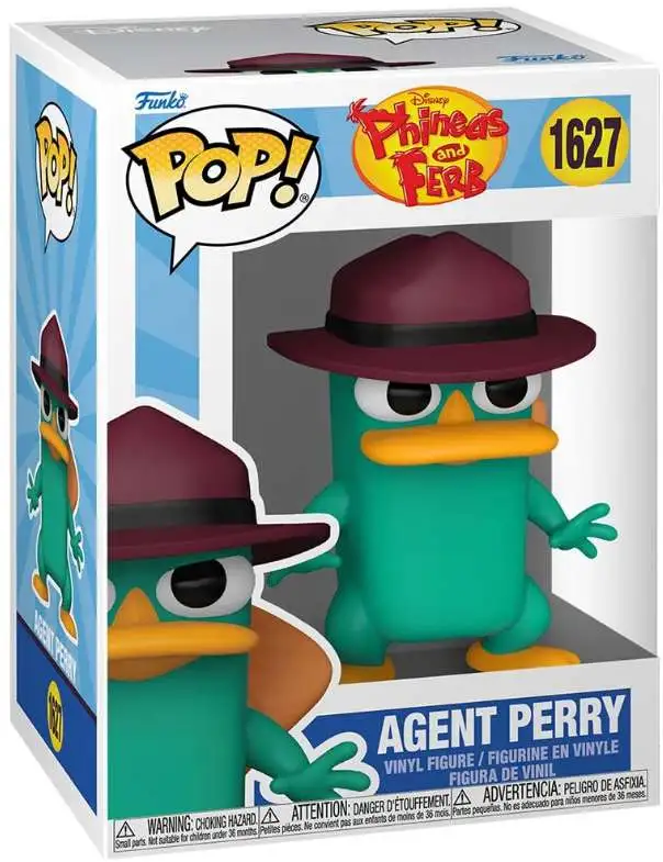 Funko Phineas & Ferb POP! Disney Agent Perry Vinyl Figure #1627