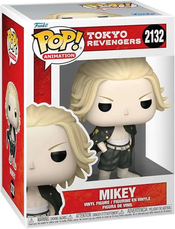 Funko Tokyo Revengers POP! Animation Mikey 3.75-Inch Vinyl Figure #2132