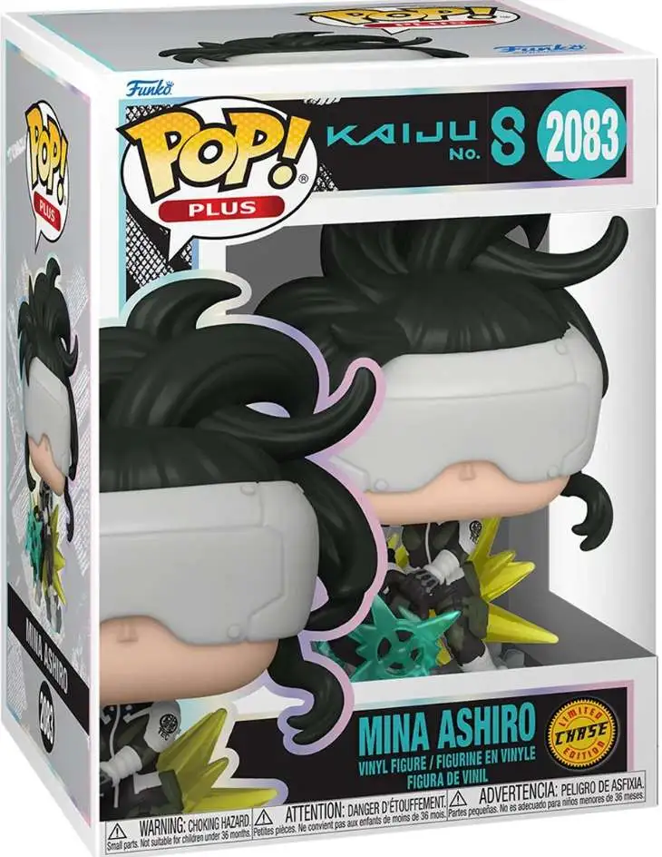 Funko Kaiju No. 8 POP! Animation Mina Ashiro Deluxe Vinyl Figure #2083 [Chase Version]
