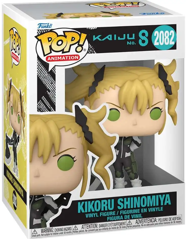 Funko Kaiju No. 8 POP Animation Kikoru Shinomiya Vinyl Figure 2082